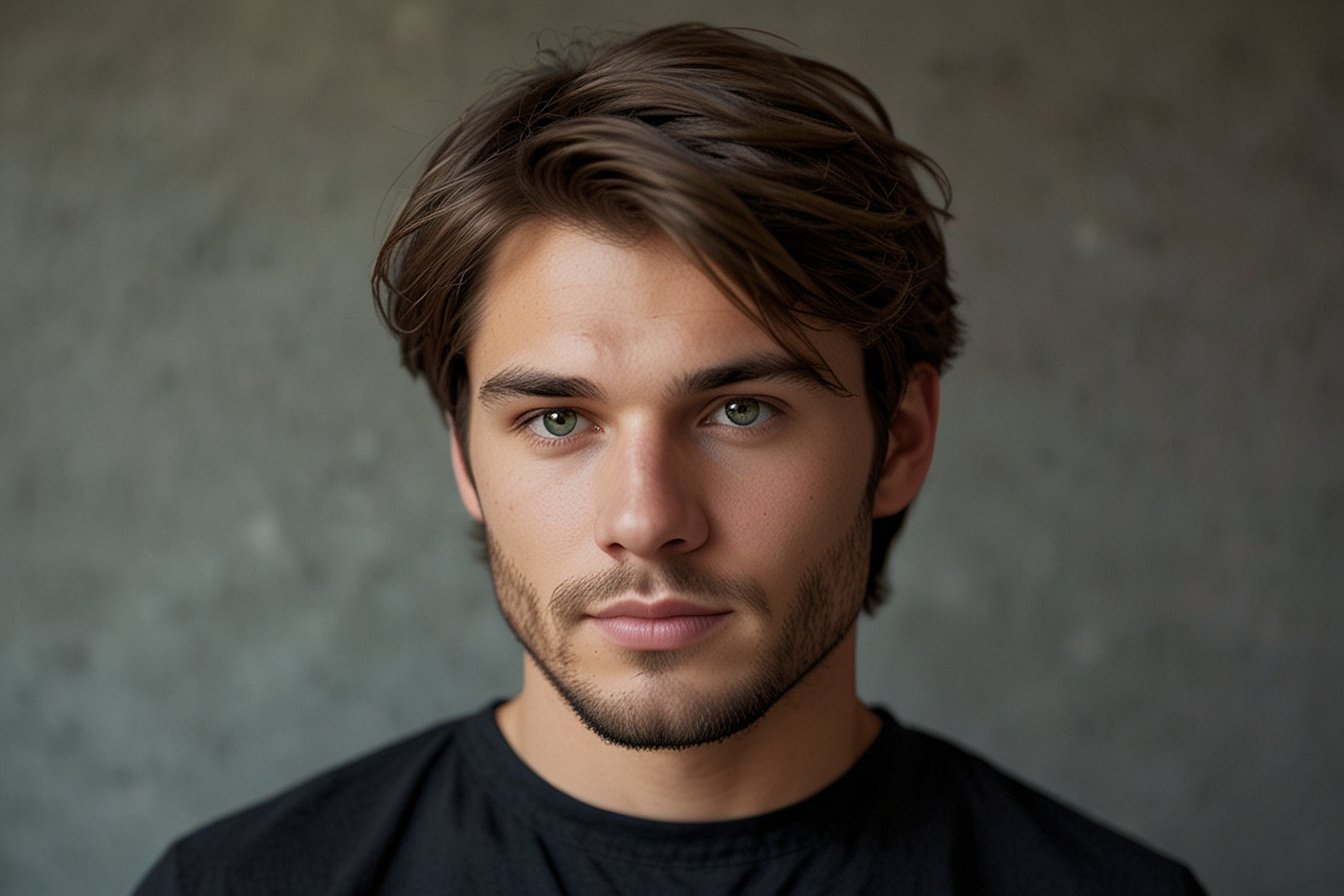 Medium Length Men's Haircuts