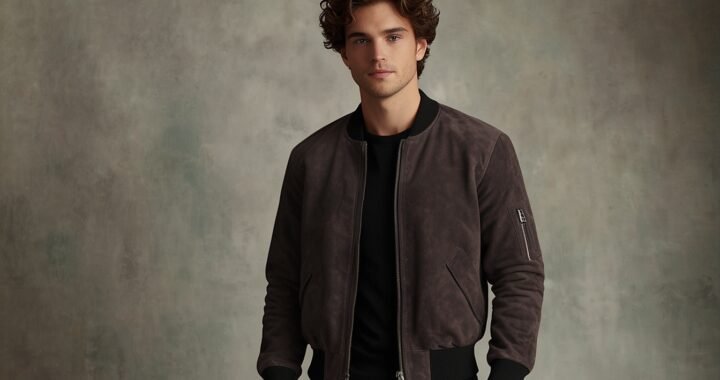 Premium Suede Bomber Jackets for Men | Timeless Style & Quality